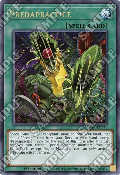 Predapractice Legendary Duelists: Season 3 Yu-Gi-Oh! card