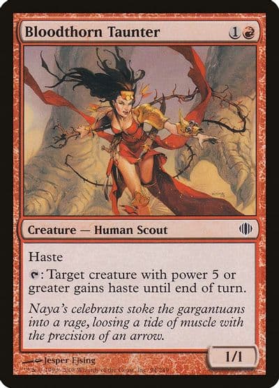 Bloodthorn Taunter Shards of Alara Magic card