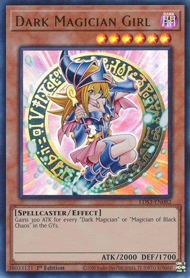Dark Magician Girl Legendary Duelists: Season 3 Yu-Gi-Oh! card