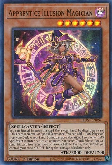 Apprentice Illusion Magician Legendary Duelists: Season 3 Yu-Gi-Oh! card