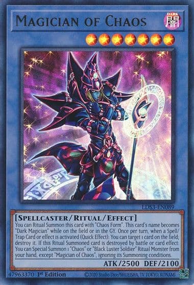 Magician of Chaos Legendary Duelists: Season 3 Yu-Gi-Oh! card