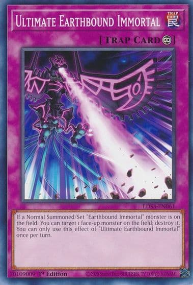 Ultimate Earthbound Immortal Legendary Duelists: Season 3 Yu-Gi-Oh! card