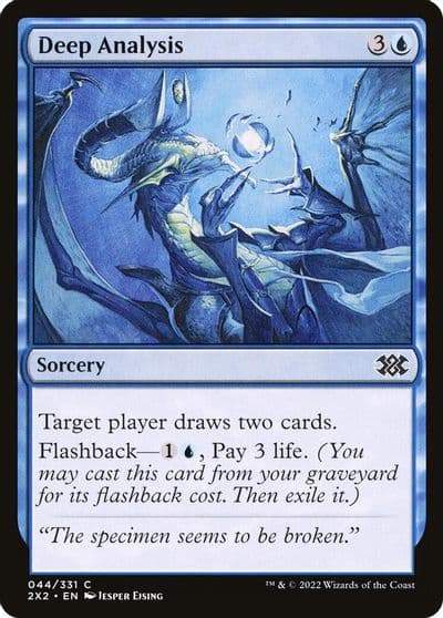 Deep Analysis Double Masters 2022 Magic card