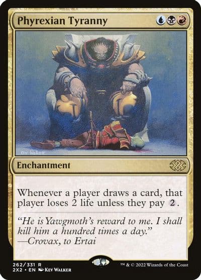 Phyrexian Tyranny Double Masters 2022 Magic card