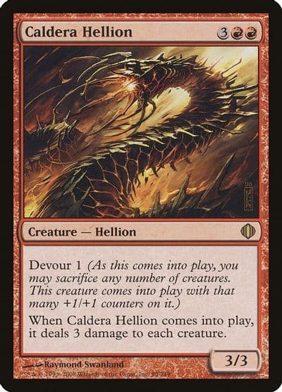 Caldera Hellion Shards of Alara Magic card