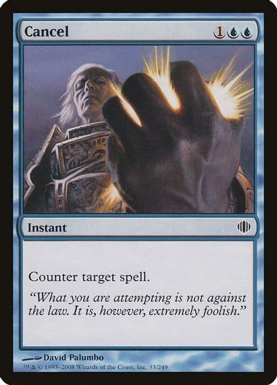 Cancel Shards of Alara Magic card