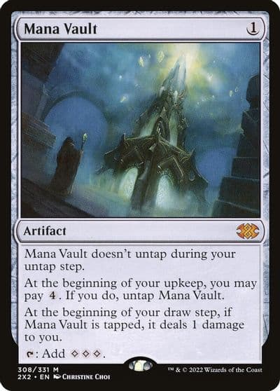 Mana Vault Double Masters 2022 Magic card