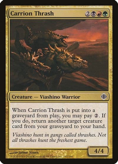 Carrion Thrash Shards of Alara Magic card