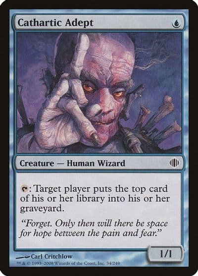 Cathartic Adept Shards of Alara Magic card