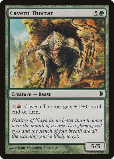 Cavern Thoctar Shards of Alara Magic card