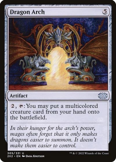 Dragon Arch Double Masters 2022 Magic card