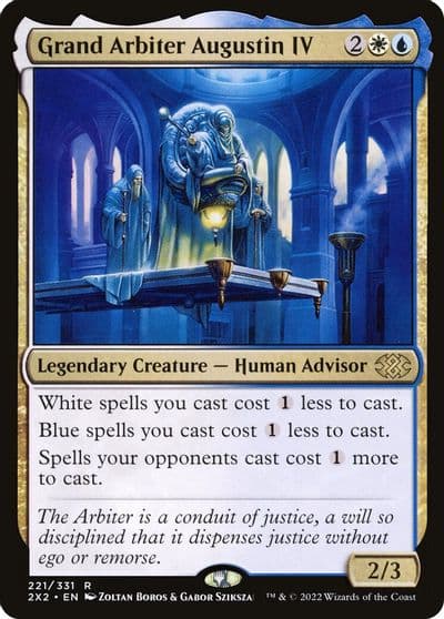 Grand Arbiter Augustin IV Double Masters 2022 Magic card