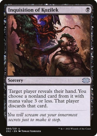 Inquisition of Kozilek Double Masters 2022 Magic card