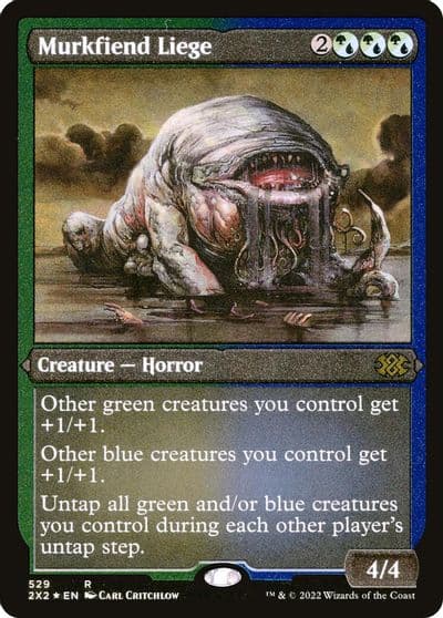 Murkfiend Liege Foil Etched Double Masters 2022 Magic card