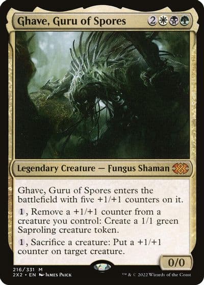 Ghave Guru of Spores Double Masters 2022 Magic card