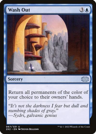 Wash Out Double Masters 2022 Magic card