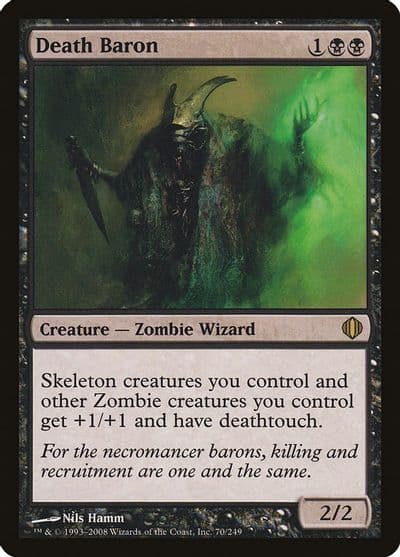 Death Baron Shards of Alara Magic card