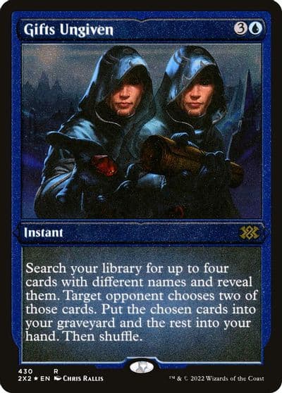 Gifts Ungiven Foil Etched Double Masters 2022 Magic card