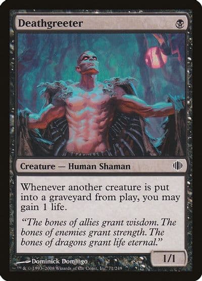 Deathgreeter Shards of Alara Magic card