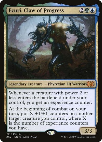 Ezuri Claw of Progress Double Masters 2022 Magic card