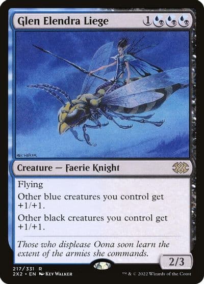 Glen Elendra Liege Double Masters 2022 Magic card