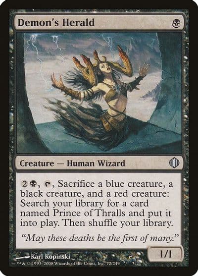 Demons Herald Shards of Alara Magic card