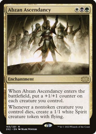 Abzan Ascendancy Double Masters 2022 Magic card