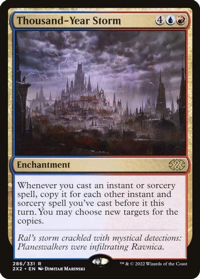 Thousand Year Storm Double Masters 2022 Magic card