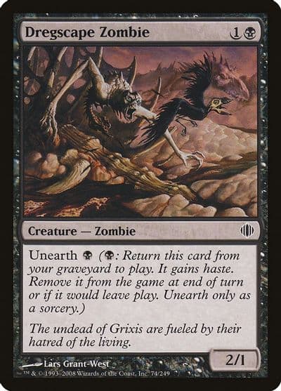 Dregscape Zombie Shards of Alara Magic card