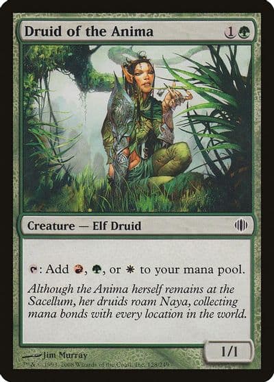 Druid of the Anima Shards of Alara Magic card