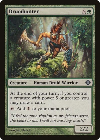 Drumhunter Shards of Alara Magic card