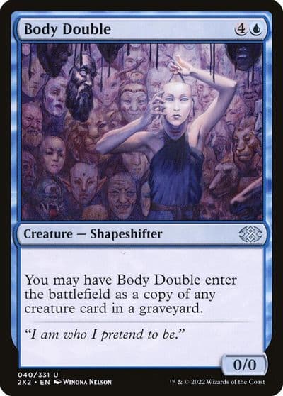 Body Double Double Masters 2022 Magic card