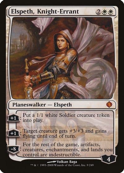 Elspeth Knight Errant Shards of Alara Magic card