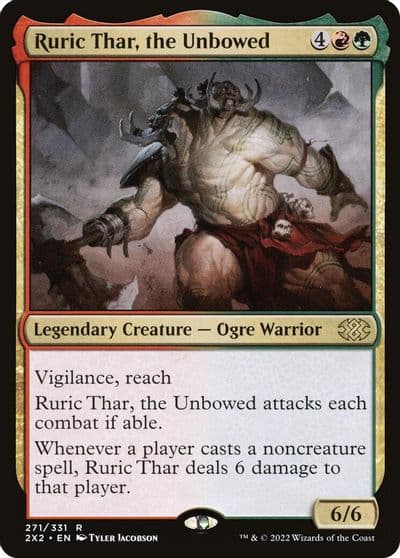 Ruric Thar the Unbowed Double Masters 2022 Magic card