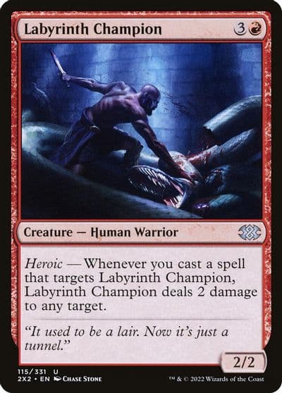 Labyrinth Champion Double Masters 2022 Magic card