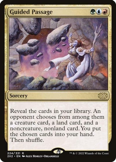 Guided Passage Double Masters 2022 Magic card