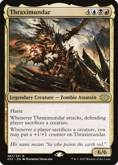 Thraximundar Double Masters 2022 Magic card