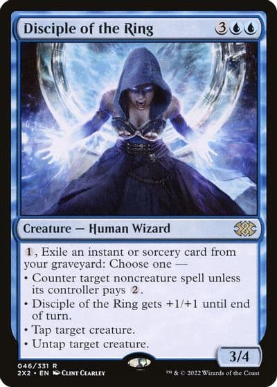 Disciple of the Ring Double Masters 2022 Magic card