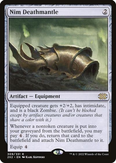 Nim Deathmantle Double Masters 2022 Magic card