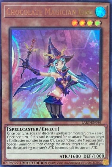 Chocolate Magician Girl The Lost Art Promotion Yu-Gi-Oh! card