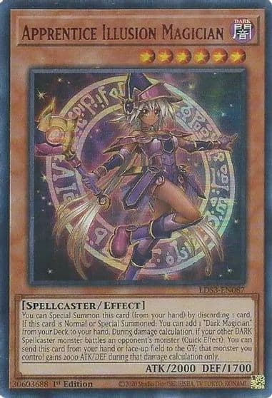 Apprentice Illusion Magician Red Legendary Duelists: Season 3 Yu-Gi-Oh! card