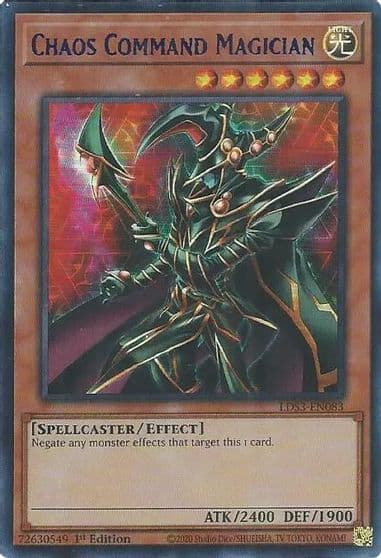 Chaos Command Magician Blue Legendary Duelists: Season 3 Yu-Gi-Oh! card