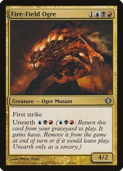 Fire Field Ogre Shards of Alara Magic card