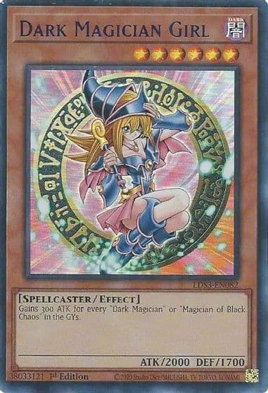 Dark Magician Girl Blue Legendary Duelists: Season 3 Yu-Gi-Oh! card