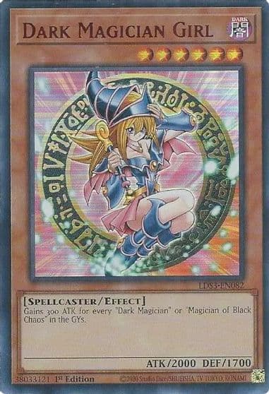 Dark Magician Girl Red Legendary Duelists: Season 3 Yu-Gi-Oh! card
