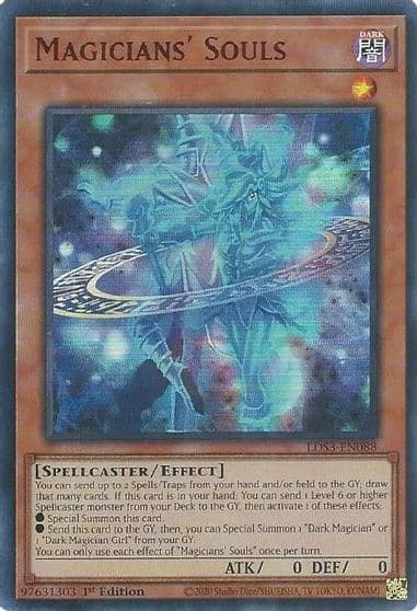 Magicians Souls Red Legendary Duelists: Season 3 Yu-Gi-Oh! card