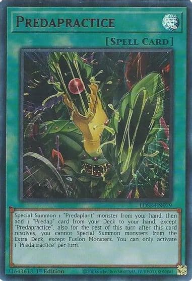 Predapractice Red Legendary Duelists: Season 3 Yu-Gi-Oh! card