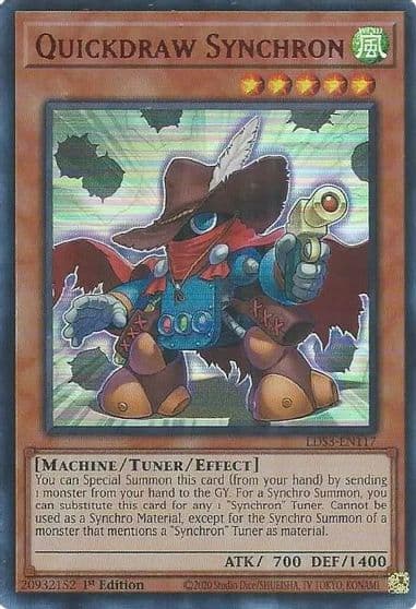 Quickdraw Synchron Red Legendary Duelists: Season 3 Yu-Gi-Oh! card
