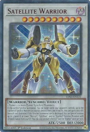 Satellite Warrior Red Legendary Duelists: Season 3 Yu-Gi-Oh! card