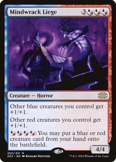 Mindwrack Liege Double Masters 2022 Magic card